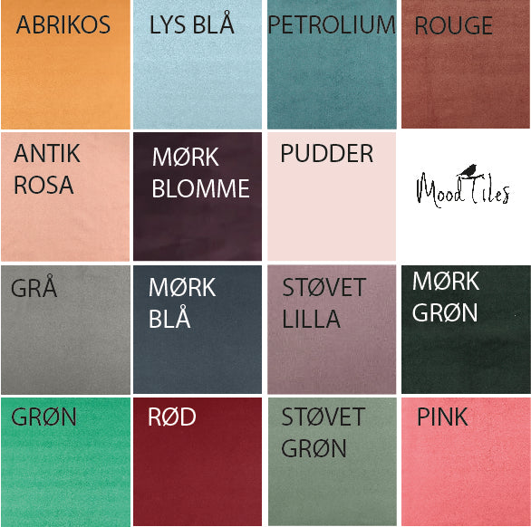 Design selv pude med lang valgfri tekst 50x50cm - MoodTiles