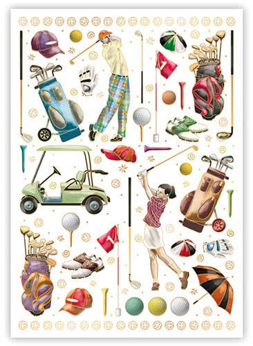Golf, uden titel (høj), 2332 - MoodTiles