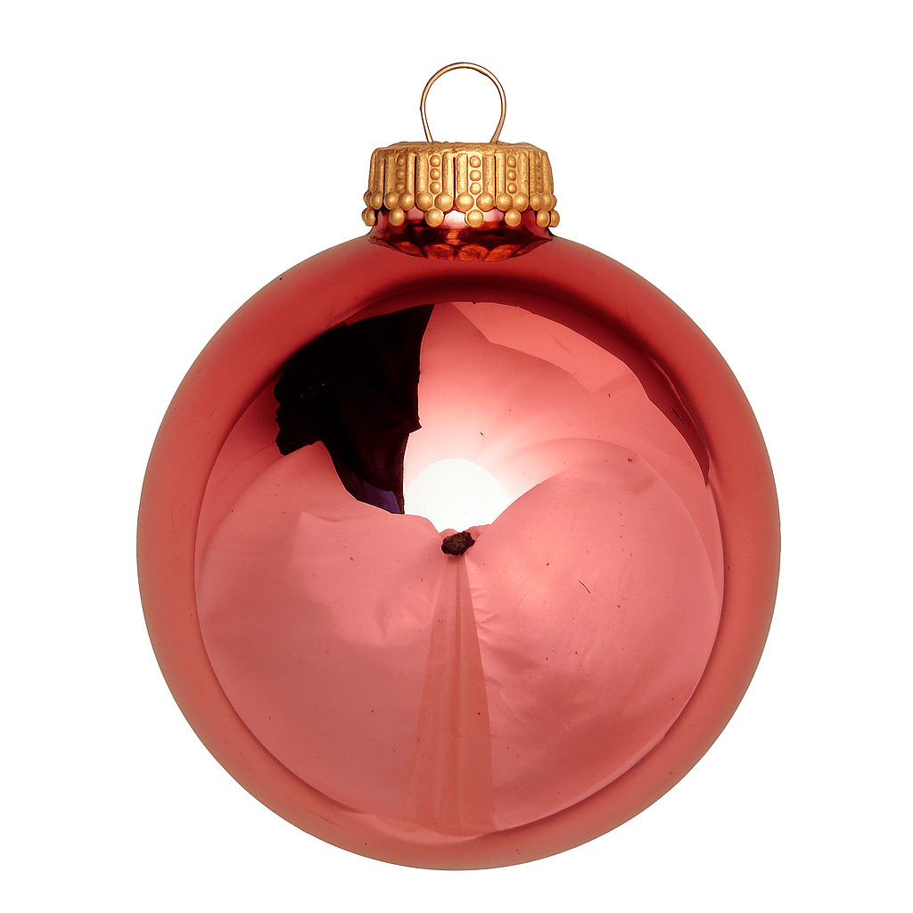7cm Julekugle med navn - Flere farver - MoodTiles