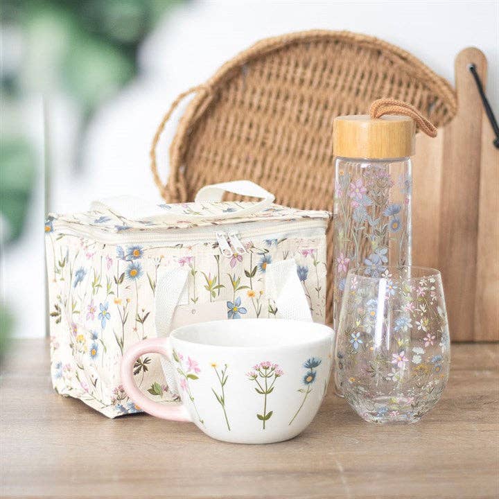 Blomstrende dejlig blomstermadpose - MoodTiles