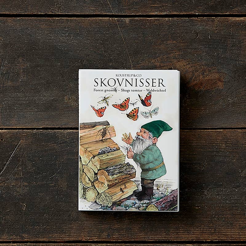 Cardfolder Forrest Gnomes - 8 forskellige julekort - MoodTiles