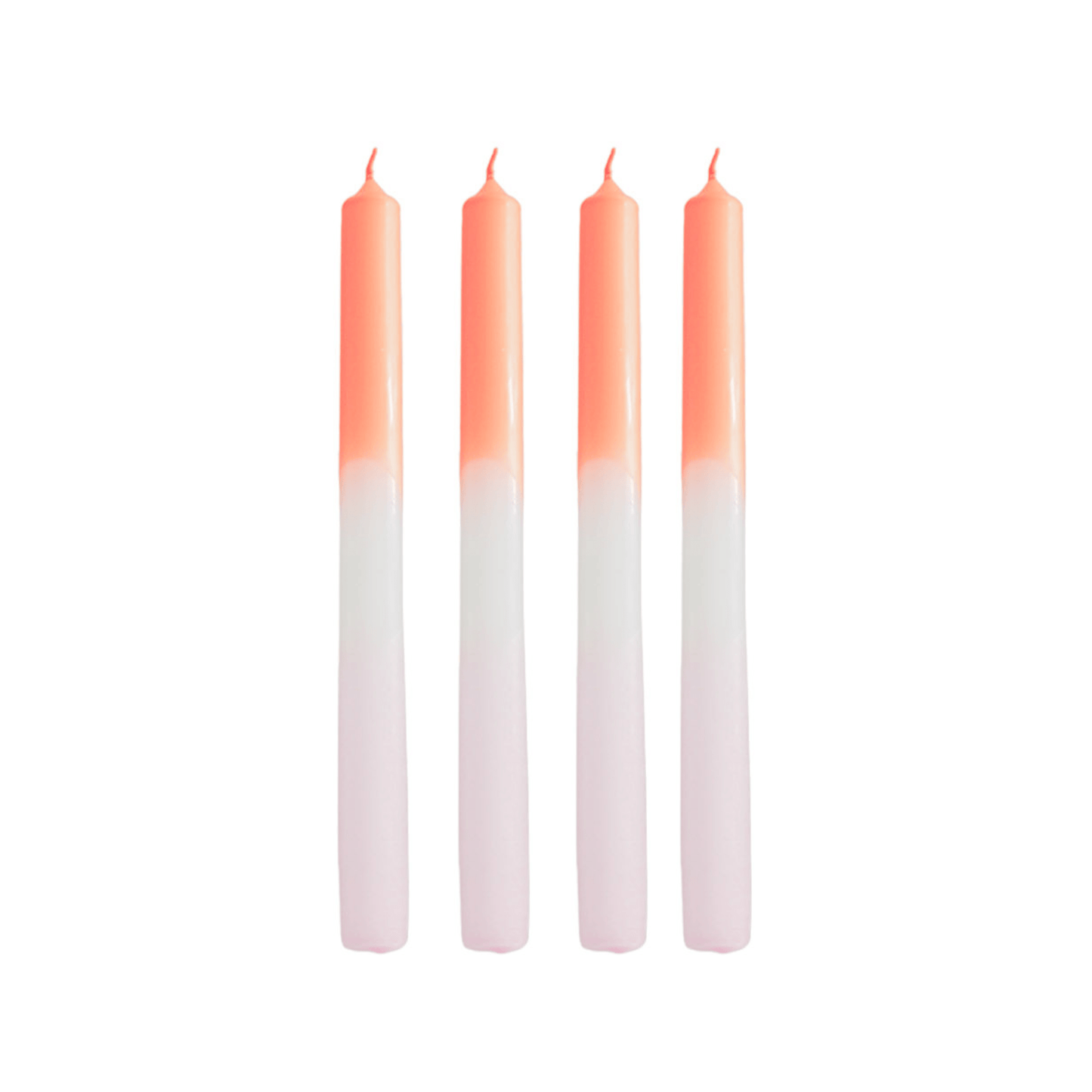 HV Dipdye 4 Tapers - Orange/Lyserød - 25,8x9,5x2,5cm - MoodTiles