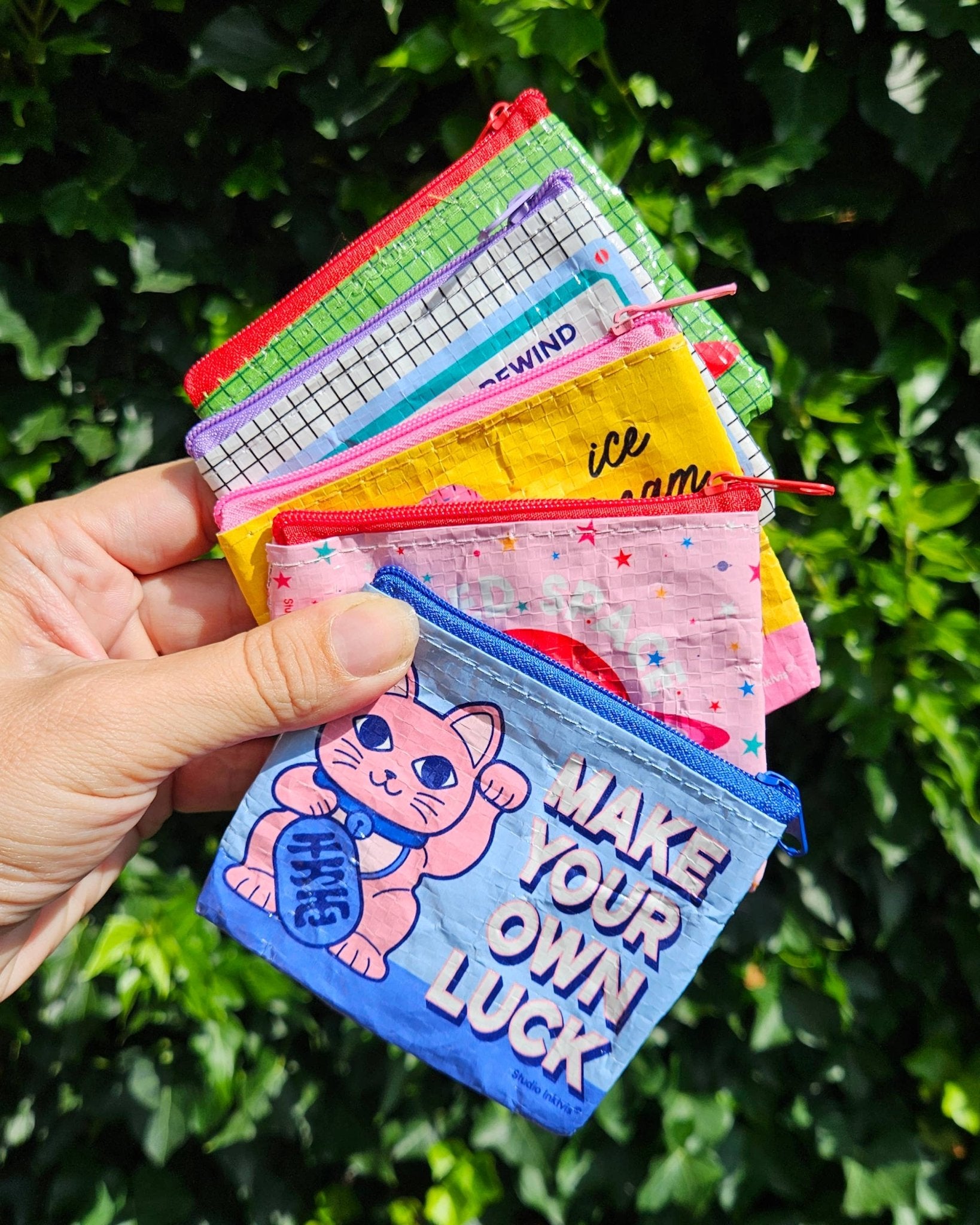 Mini pung Møntpung Kassettebånd genbrugsplast - MoodTiles