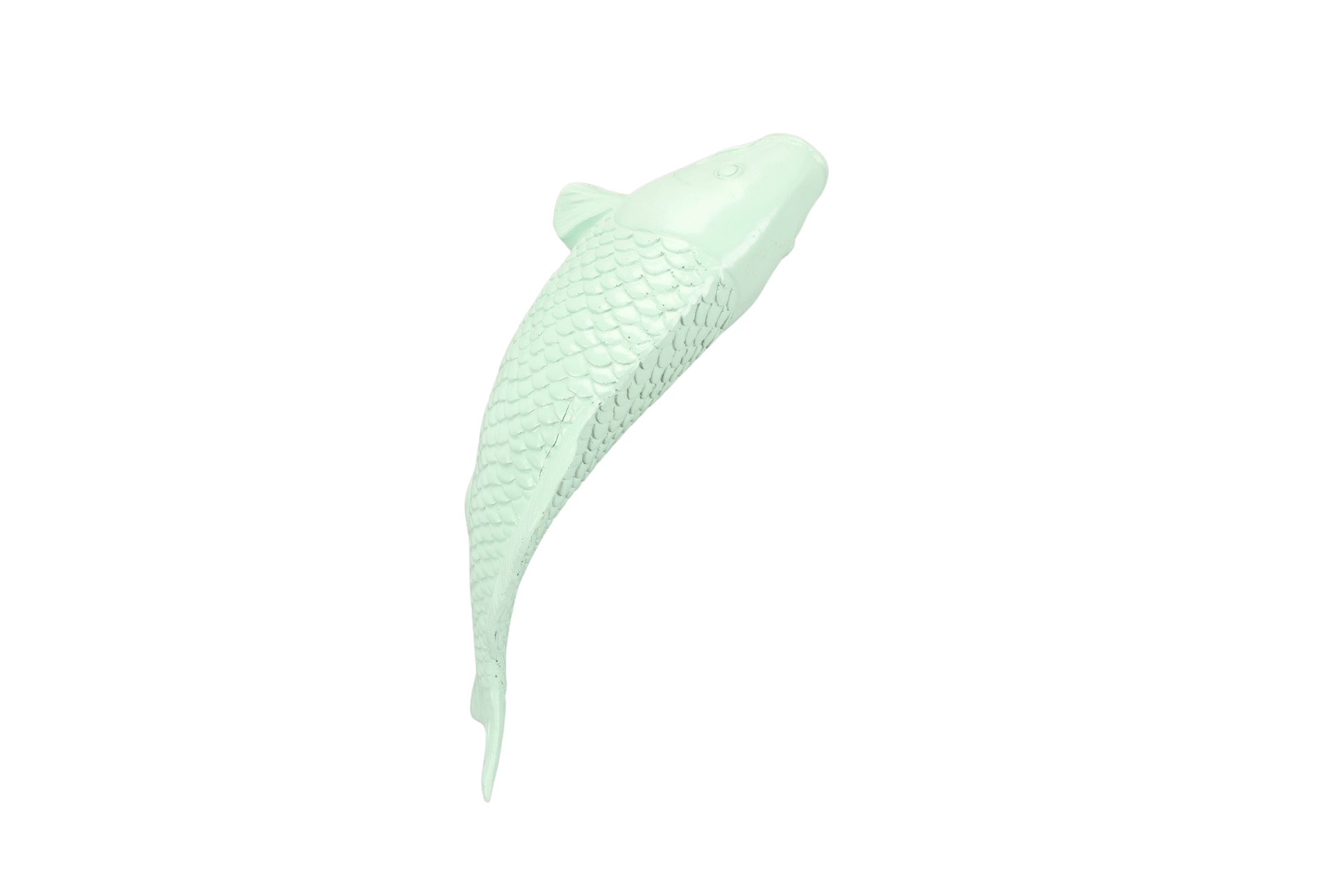 Ornament - Fisk - Hængende - Polyresin - Mint - 24x10x7cm - MoodTiles