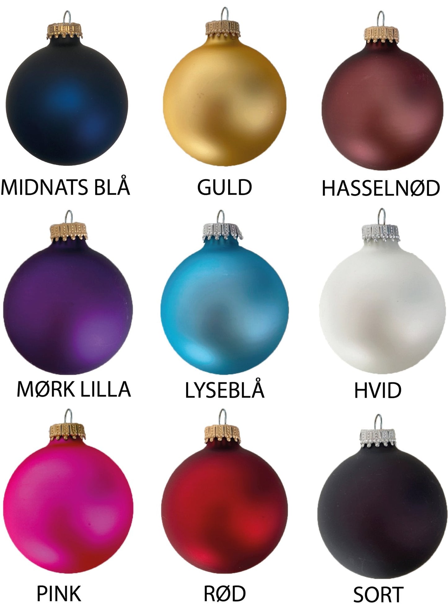 Julekugler Bland selv - MoodTiles