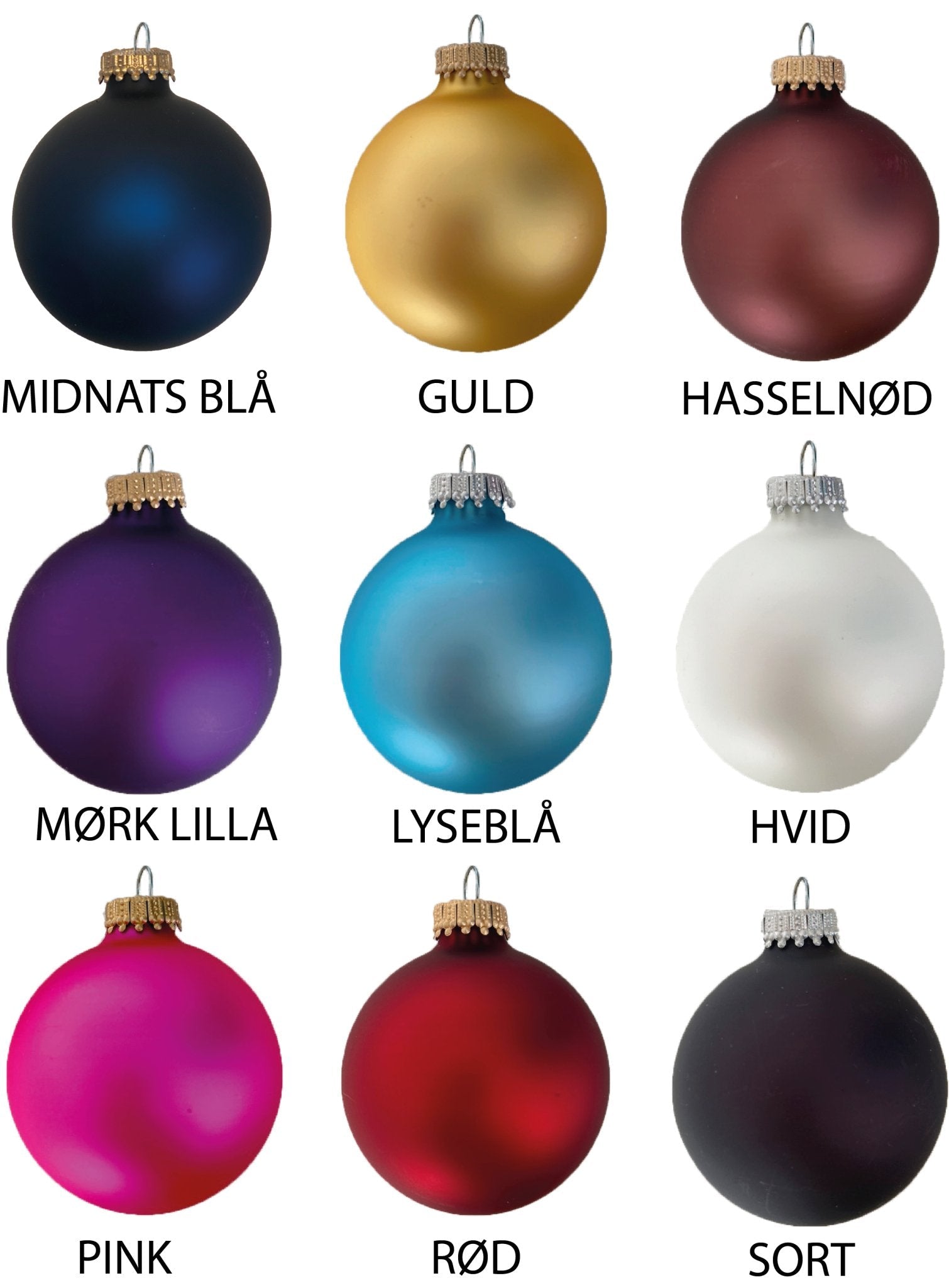 Julekugler Bland selv - MoodTiles